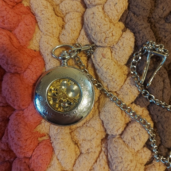 **SOLD** [pasifistor] Antique Mechanical Pocket Watch - Picture 4 of 4